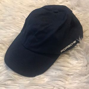 NWOT PORSCHE Design dark blue adjustable hat